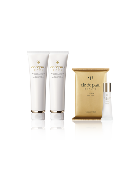 SOFTENING CLEANSING FOAM DELUXE SET｜鉑鑽柔膚潔面泡沫套裝